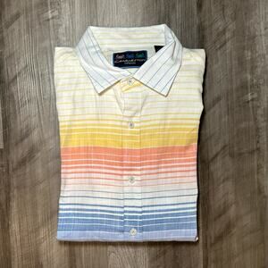 Charleston Threads Sunset Long Sleeve Button Down - Large